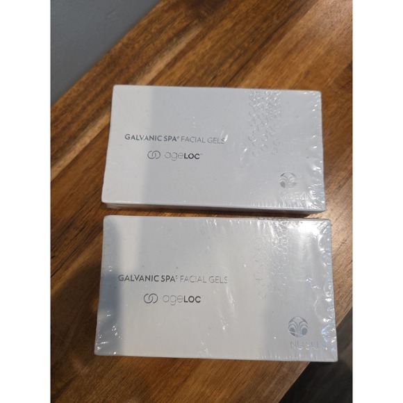 2-Nu Skin Nuskin Galvanic SPA GS Facial Gels With Ageloc New and Sealed